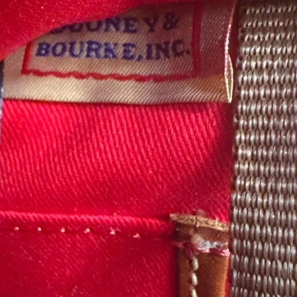 Dooney&Bourke Suede Small Satchel - Picture 7 of 8